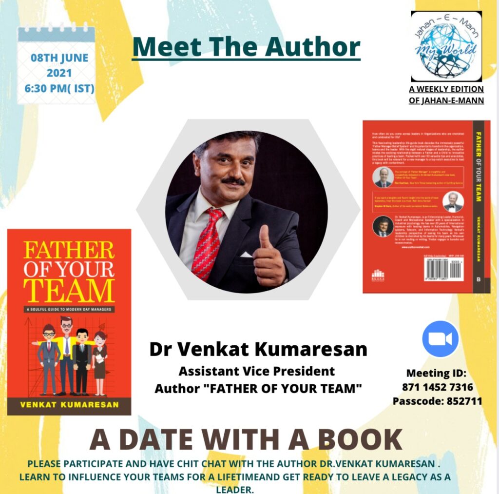 Meet the Author: An exclusive interview with renowned social entrepreneur followed by a lively Q&A session with the audience